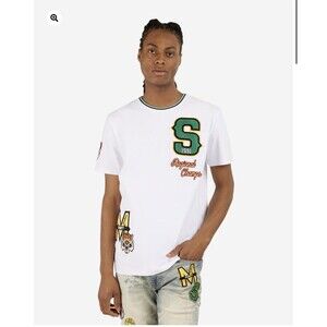 Smoke Rise Varsity Jacquard Resort Tee T-Shirt Size 2XL NEW W/TAGS